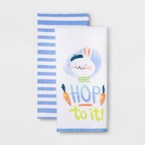 Spritz HoP to It Easter Dish Towels set of 2